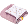 Jukki Double Sided Cotton Blanket 75x100cm Candy Circus & Heather soft velvet