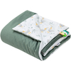 Jukki Κουβέρτα Βαμβακερή 2πλής Όψης 75x100cm Madam Goose & Ελιά βελούδο
