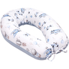 JUKKI V Type Multifunctional Nursing and Pregnancy Pillow 170cm Balloon Travel Blue 5904506810659
