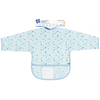Kikka Boo Waterproof Bib with Sleeves & Dust Collector Arty Blue Pattern 31303030060