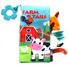 Kikka Boo Educational cloth book with teether Farm tails 31201010269