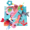 Kikka Boo Βρεφικό Μασητικό Βιβλιαράκι Ocean animals 31201010266