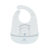 Kikka Boo Silicone Bib 4+ months Bear With Me Blue 31303030044