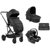 Kikka Boo Cherie 3 σε 1 Αναστρέψιμο Παιδικό Καρότσι 0+ μηνών Black 31001010185