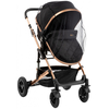 Kikka Boo Mosquito Net for Baby Strollers 2 in 1 Black 31108040091