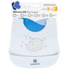 Kikka Boo Silicone Bib with Dust Collector Savanna Blue 31303030048