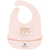 Kikka Boo Silicon Bib Savanna Pink 31303030046