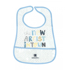 Kikka Boo Set of 3 Bibs with crumb catcher Arty pink 31303030055 [CLONE]