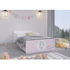 Pufi Children's Bed 90x180 cm with Drawer + Free Mattress - Princess