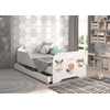 Toddler Children Kids Bed Including Mattress + Drawer 160x80 - Wild and Free