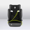 Lionelo Hugo i-Size 100–150 cm (Isofix) Κάθισμα Αυτοκινήτου Black Carbon (ΔΩΡΟ προστασία καθίσματος)