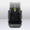 Lionelo Hugo i-Size 100–150 cm (Isofix) Κάθισμα Αυτοκινήτου Black Carbon (ΔΩΡΟ προστασία καθίσματος)