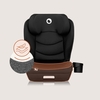 Lionelo Neal i-Size Black Carbon – Child Car Seat 100–150 cm (Isofix)