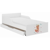 Pufi Children's Bed 90x180 cm with Drawer + Free Mattress - Fox