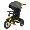 Lorelli Jaguar AIR Τρίκυκλο Παιδικό Ποδήλατο με Αναστρέψιμο Κάθισμα και Φουσκωτά Λάστιχα Black Yellow 10050392101 