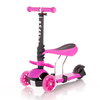 Lorelli Scooter Smart PLUS Μετατρεπόμενο Παιδικό Πατίνι με Λαβή Κάθισμα LED 3 ετών Pink 10390030019