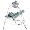 Lorelli Tango Electric Swing 2 in 1 Remote Control Mp3 Function Frosty Green Stars 10090072146