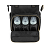 Kikka Boo Mama bag Siena Black & Gold 2025 31108020110