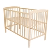 Masha Ξύλινη Κούνια Κρεβάτι Μωρού 3 Επιπέδων 120x60 εκ - 5203400000020
