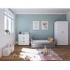 Baby Cradle Mason 3 in 1 for mattress 70x140 cm with Drawer Grey