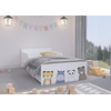 Pufi Children's Bed 90x180 cm with Drawer + Free Mattress - Zoo
