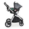Moni Καρότσι Μωρού 2 σε 1 Alina Titanium Grey Κωδ. 3801005100019