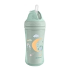 Kikka Boo Κύπελλο PP με καλαμάκι σιλικόνης 220ml Moony me Mint 31302030080