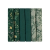 Kikka Boo Muslin cloth set 6 pcs 30x30 cm Secret Garden Green 31103010105