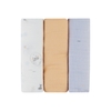 Kikka Boo Σετ 3 τμχ Πάνες αγκαλιάς από μουσελίνα 75x75 cm Seally Me 31103010099