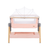 Kikka Boo Nanna βρεφικό λίκνο με στρώμα Pink 31003020049 (Δώρο Super Απαλή Κουβερτούλα)