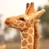 Plush Giraffe 120cm Yellow Brown