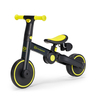 Kinderkraft 4TRIKE 3 in 1 Παιδικό Τρίκυκλο Ποδήλατο & Ισορροπίας 12+ μηνών Black Volt KR4TRI00BLK0000