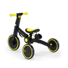 Kinderkraft 4TRIKE 3 in 1 Παιδικό Τρίκυκλο Ποδήλατο & Ισορροπίας 12+ μηνών Black Volt KR4TRI00BLK0000