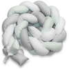 SENSILLO BRAIDED CRIB BUMPERS 210 CM – Mint