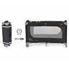 Cangaroo Skyglow 2 Επιπέδων Παρκοκρέβατο με Αξεσουάρ Black 3800146248970
