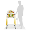 Peg Perego Prima Pappa Follow Me Feeding High Chair Fox & Friends 4132FOX38
