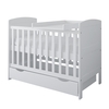 Baby Crib Philip 3 in 1 60x120cm 3rd Levels White