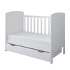 Baby Crib Philip 3 in 1 60x120cm 3rd Levels White