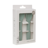 Kikka Boo Σετ πιρουνιών και κουταλιών Platinum Silicone Sage 31302050014