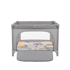 Kikka Boo Enjoy Foldable Square Playpen Grey Cat 31003030014