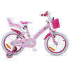 Παιδικό Ποδήλατο 16" Byox Puppy Καλαθάκι 2η Θέση Κουδουνάκι Βοηθητικές - 4 έως 8 ετών - ροζ 