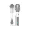 BabyOno 735/03 SET OF BRUSHES FOR TEATS AND BOTTLES GREY