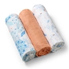 BabyOno 348/09 MUSLIN NAPPIES ORANGE 3 PCS 70x70cm