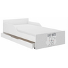 Παιδικό Κρεβάτι Pufi 90x180 cm με Συρτάρι + Δώρο Στρώμα - White Bear