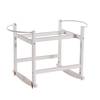 Wooden Rocking Base for Baby Bassinet White