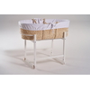 Wooden Rocking Base for Baby Bassinet White