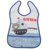 Moni Waterproof Bib with Pocket - Blue