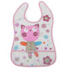 Moni Waterproof Bib with Pocket - Pink