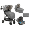 Kikka Boo Selina 3 σε 1 0-22kg Σύστημα Μεταφοράς Σκούρο γκρι 31001010182