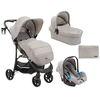Stroller 3in1 Selina Light Grey 2023 31001010180